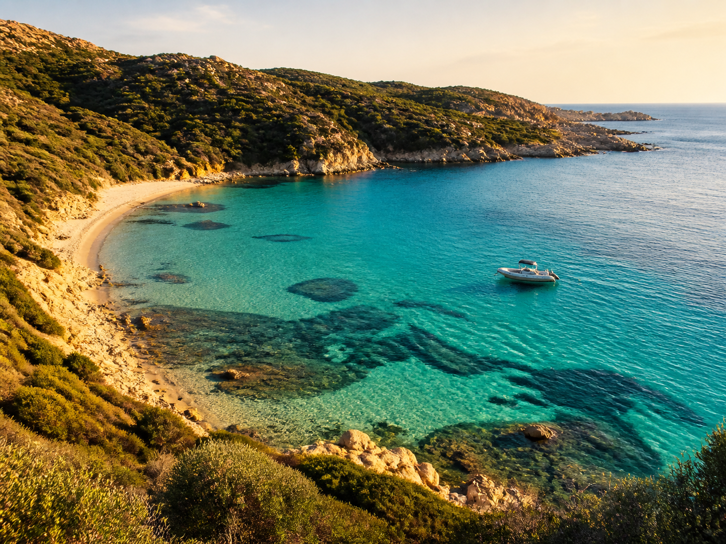 Scorcio della costa del Sud Sardegna 1